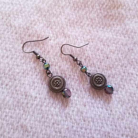 New Handmade Earrings with cryatals - Picture 5 of 5